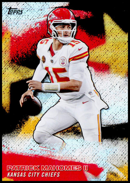 2026 Topps Flagship Patrick Mahomes II Card NFL Stars Kansas City Chiefs