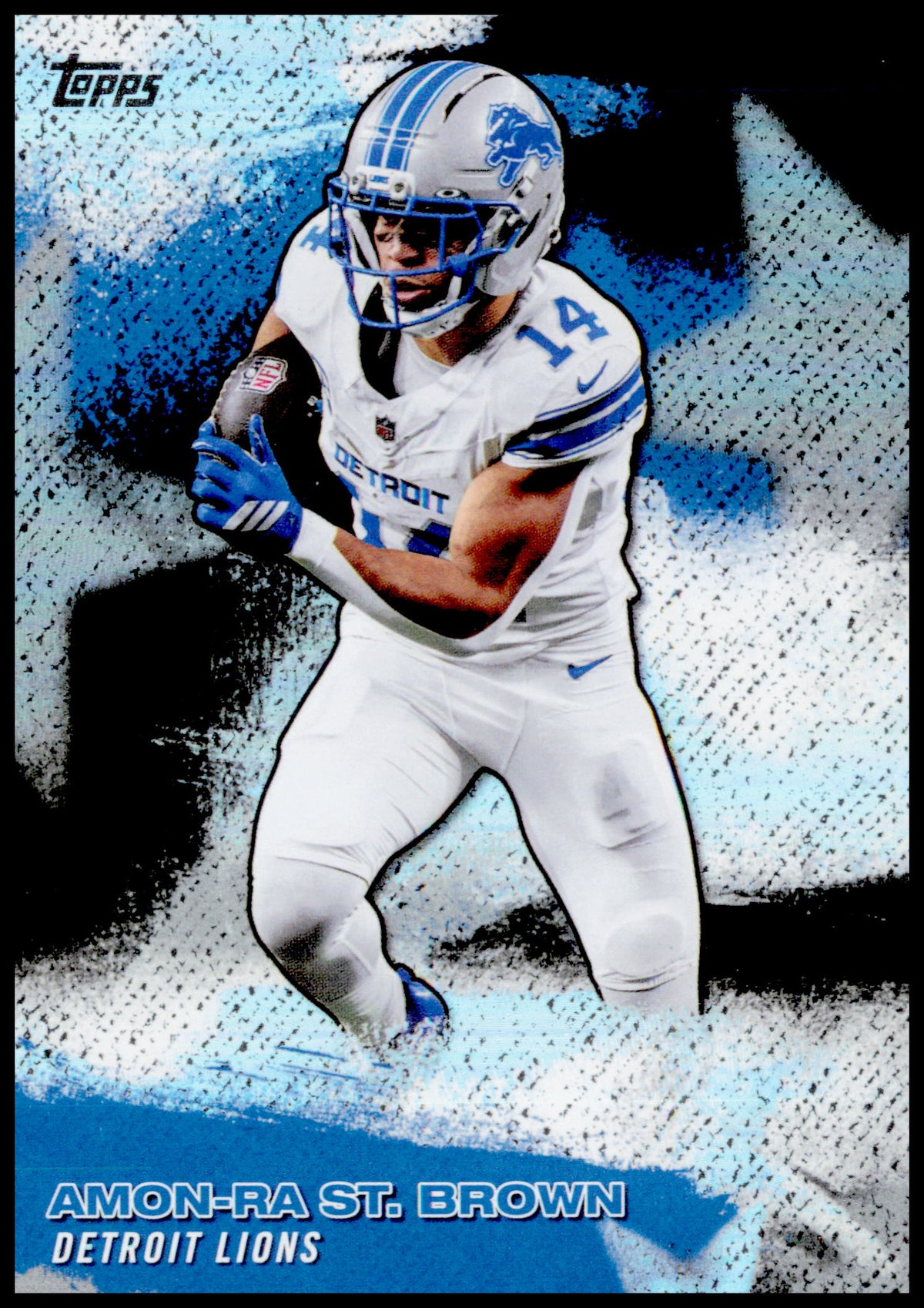2026 Topps Flagship Amon-Ra St. Brown Card NFL Stars Detroit Lions