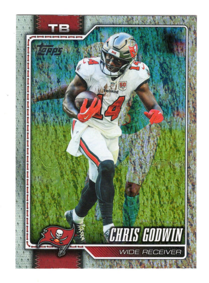 2026 Topps Flagship Chris Godwin Card Holo Foil Tampa Bay Buccaneers
