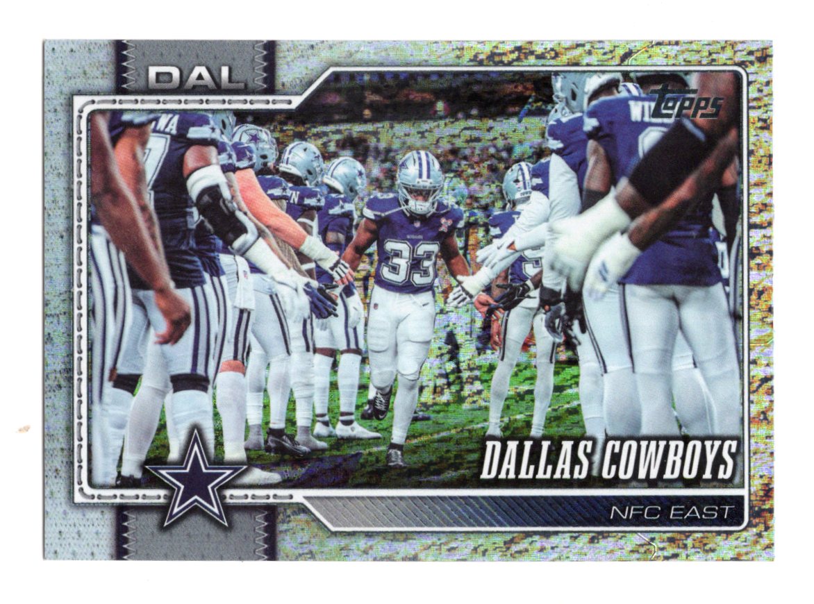 2026 Topps Flagship Dallas Cowboys Card Sandglitter Dallas Cowboys
