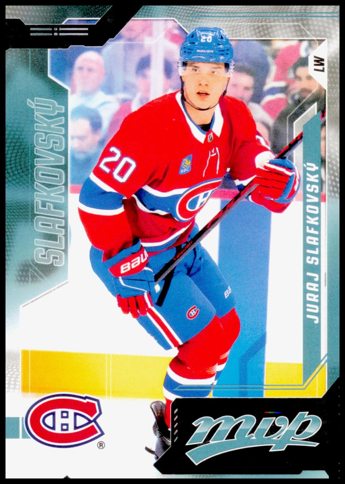 2026-27 Upper Deck MVP Juraj Slafkovsky Card Montreal Canadiens