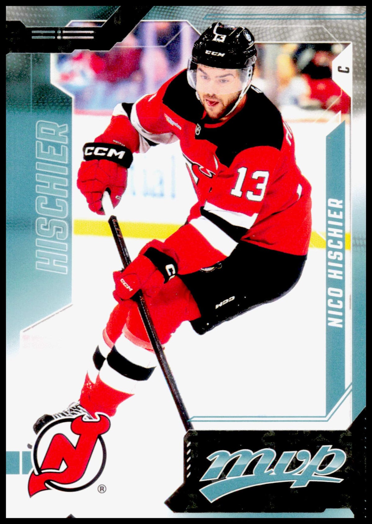 2026-27 Upper Deck MVP Nico Hischier Card New Jersey Devils