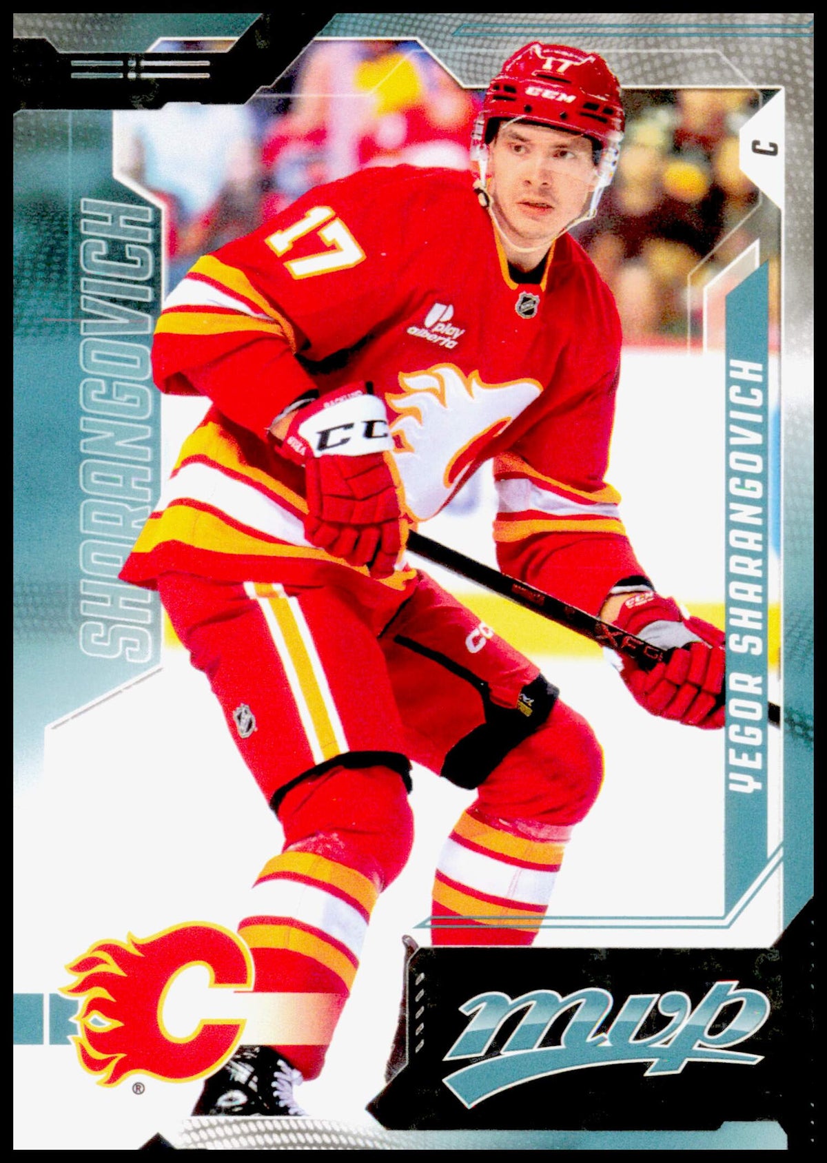 2026-27 Upper Deck MVP Yegor Sharangovich Card Calgary Flames