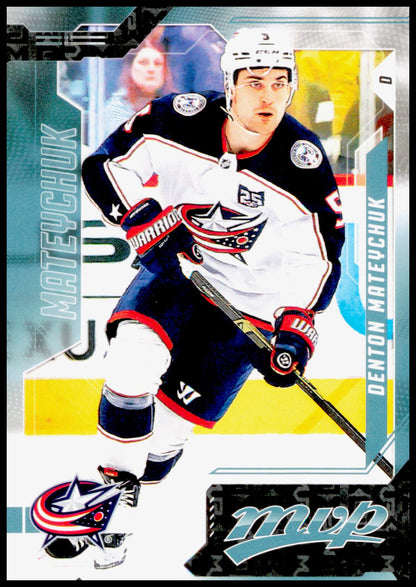 2026-27 Upper Deck MVP Denton Mateychuk Card Columbus Blue Jackets