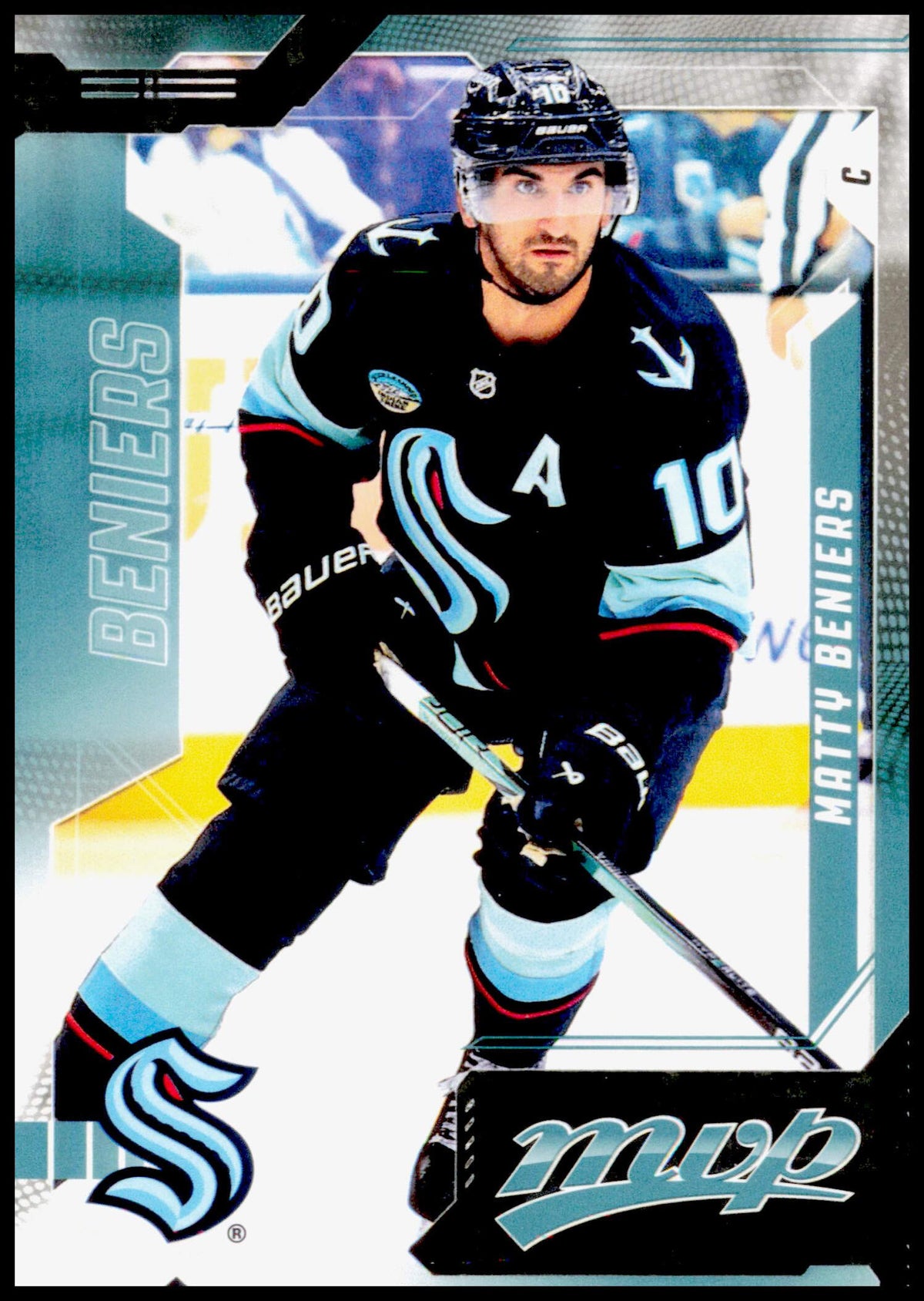 2026-27 Upper Deck MVP Matty Beniers Card Seattle Kraken