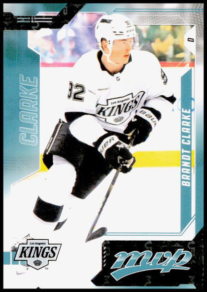 2026-27 Upper Deck MVP Brandt Clarke Card Los Angeles Kings