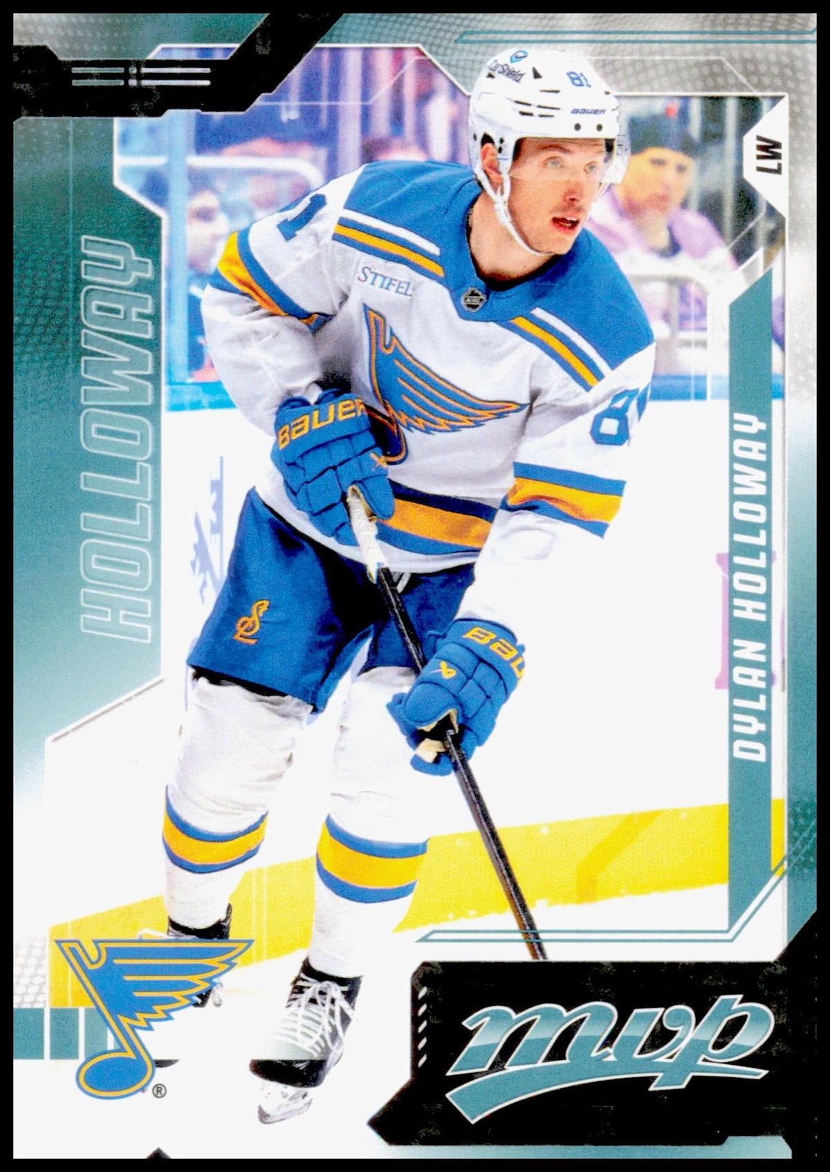 2026-27 Upper Deck MVP Dylan Holloway Card St. Louis Blues