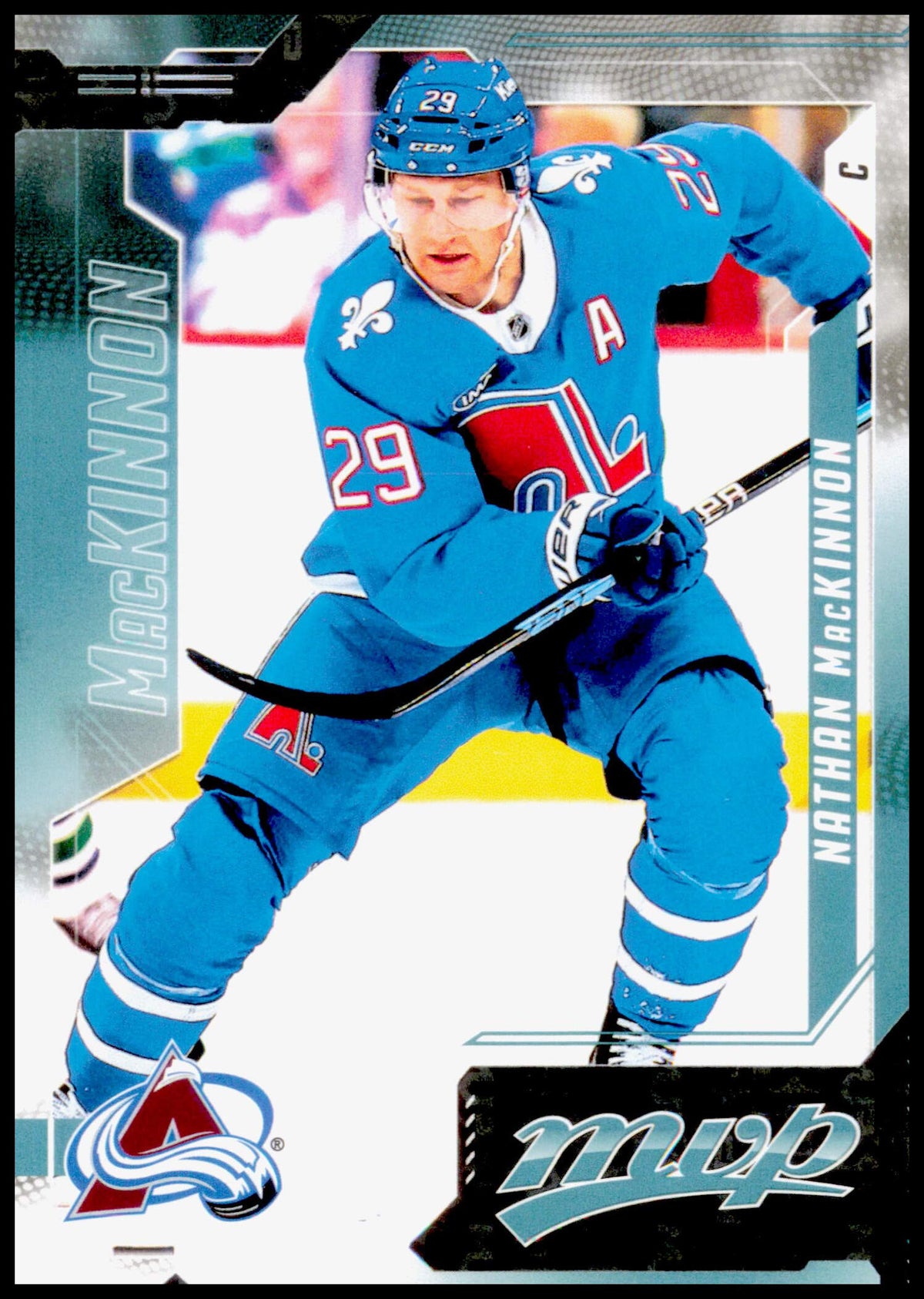 2026-27 Upper Deck MVP Nathan MacKinnon Card Colorado Avalanche
