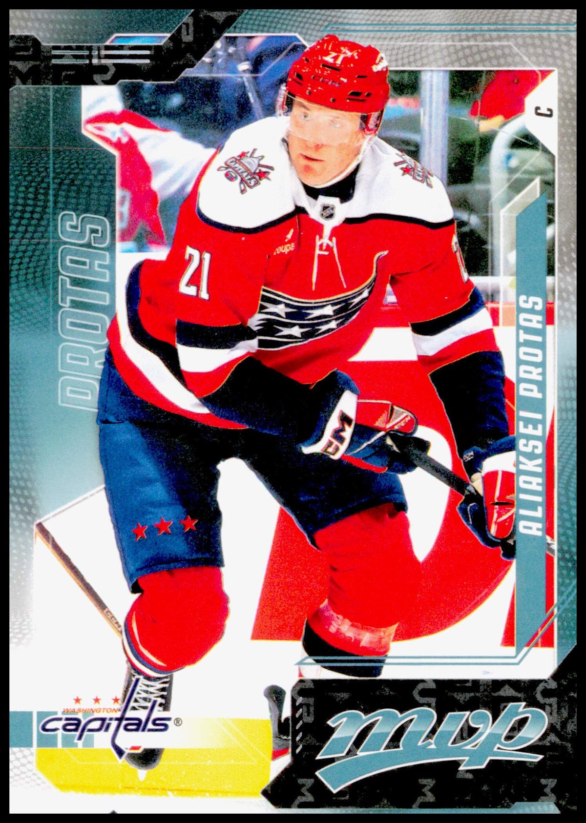 2026-27 Upper Deck MVP Aliaksei Protas Card Washington Capitals