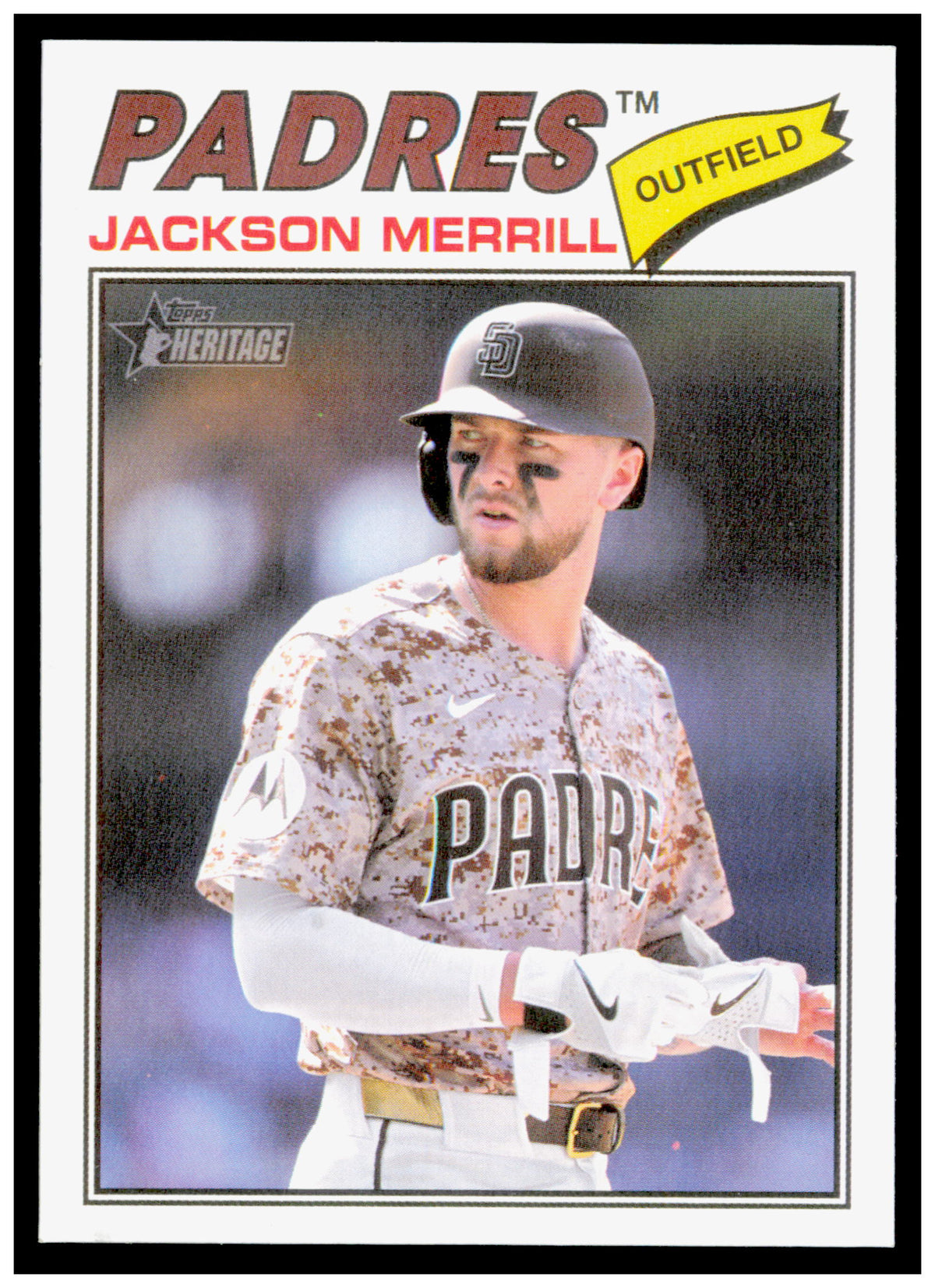 2026 Topps Heritage Jackson Merrill Card San Diego Padres