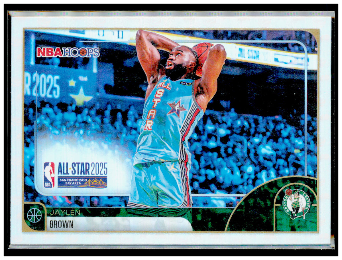 2025-26 Hoops Jaylen Brown Card Boston Celtics