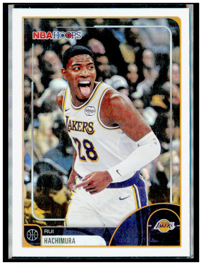 2025-26 Hoops Rui Hachimura Card Los Angeles Lakers