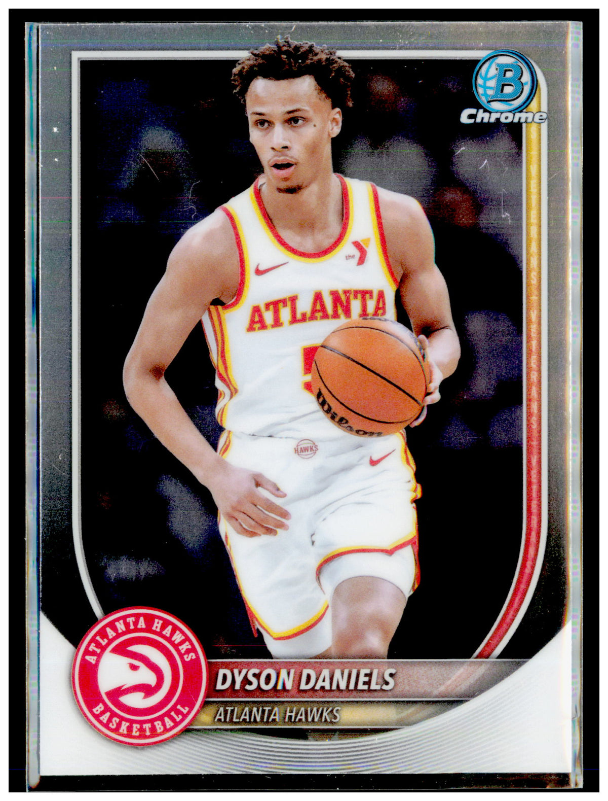 2025-26 Bowman Dyson Daniels Card Chrome Atlanta Hawks