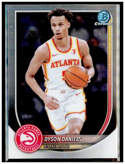 2025-26 Bowman Dyson Daniels Card Chrome Atlanta Hawks