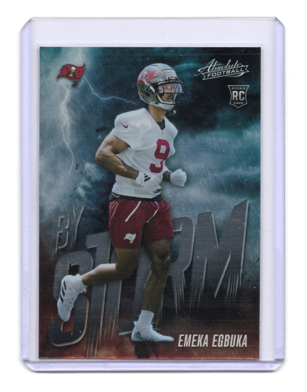 2025 Panini Absolute Emeka Egbuka Card By Storm Tampa Bay Buccaneers