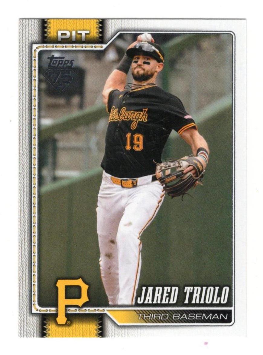 2026 Topps Jared Triolo Card Pittsburgh Pirates