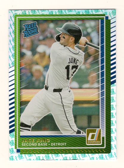 2025 Donruss Jace Jung Card Liberty RC Detroit Tigers