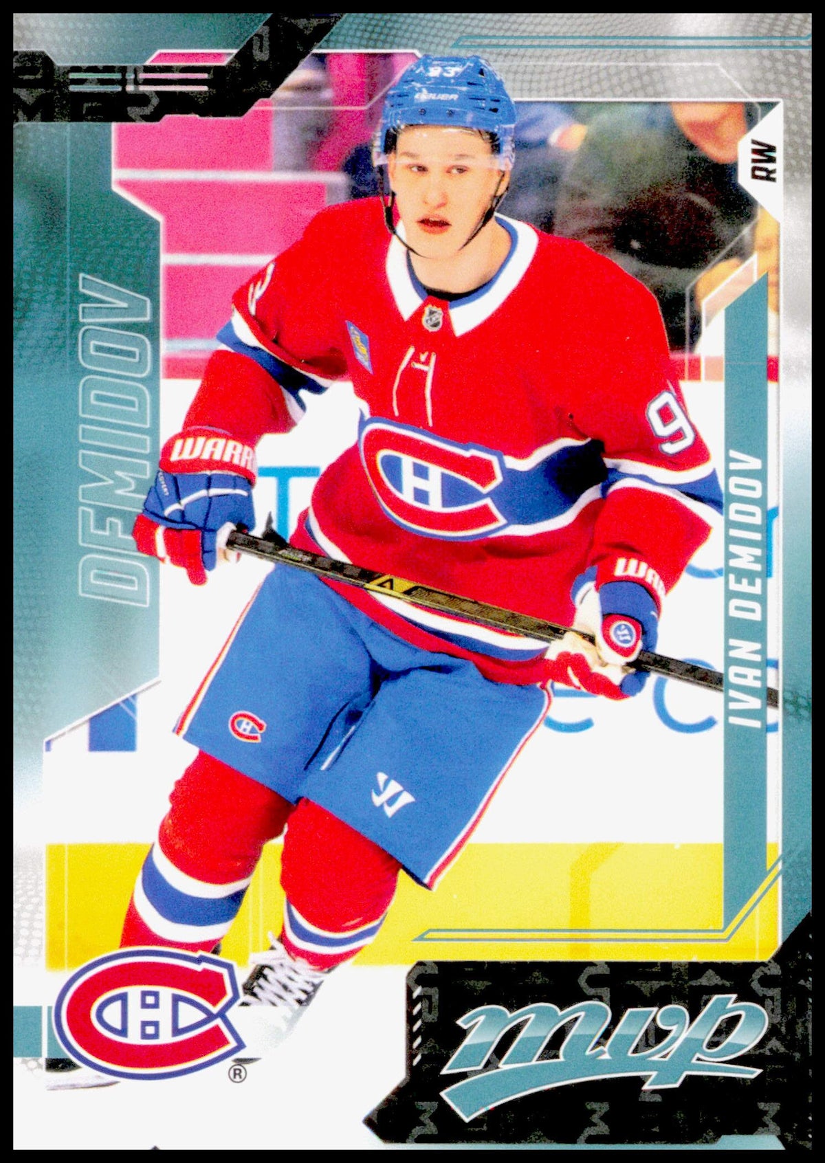 2026-27 Upper Deck MVP Ivan Demidov Card Montreal Canadiens