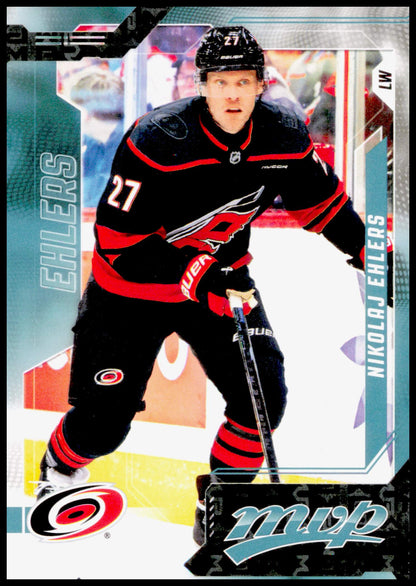 2026-27 Upper Deck MVP Nikolaj Ehlers Card Carolina Hurricanes
