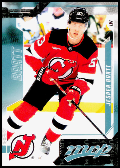 2026-27 Upper Deck MVP Jesper Bratt Card New Jersey Devils