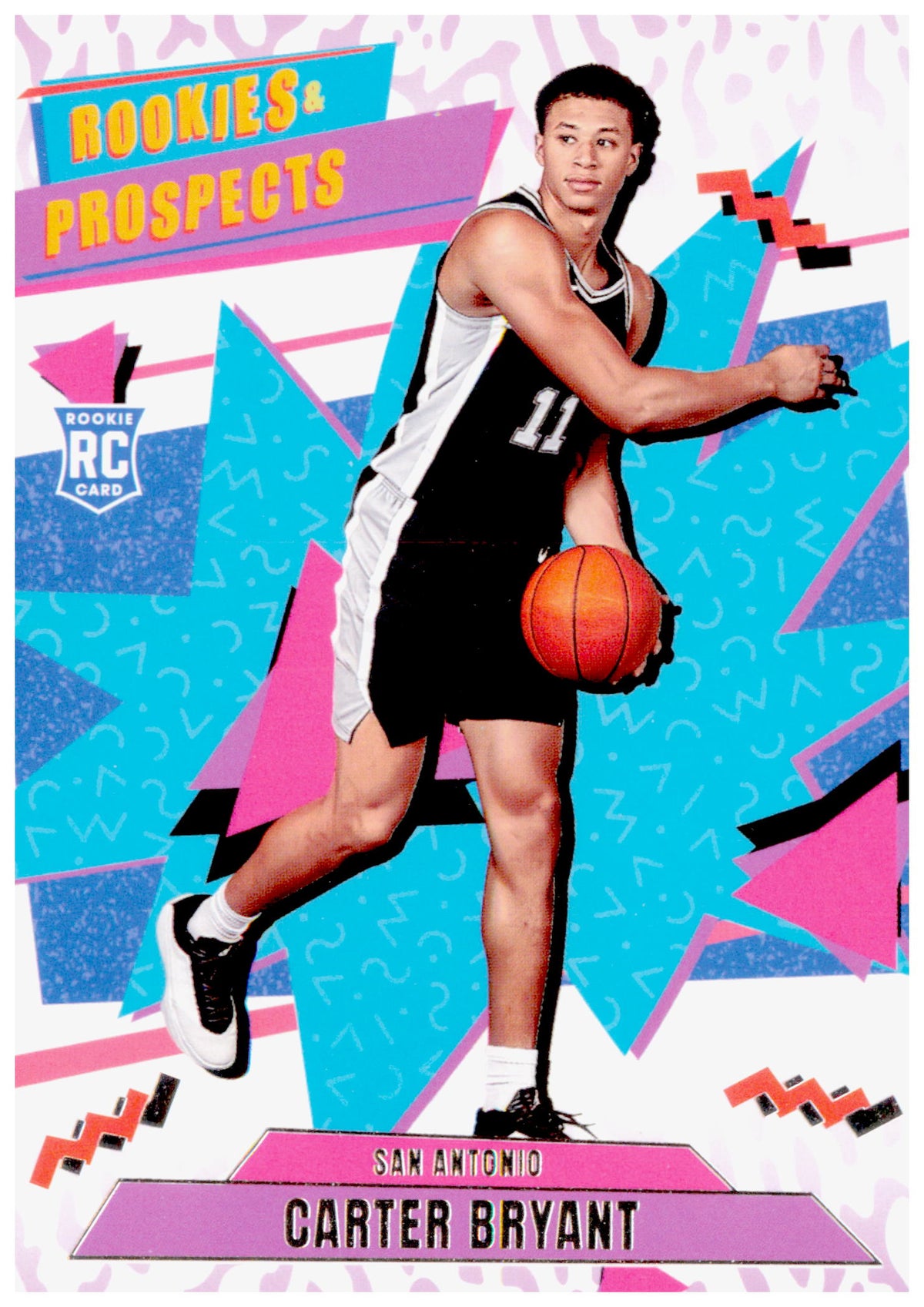 2026 Panini Decades 90s Pop Culture Carter Bryant Card San Antonio Spurs