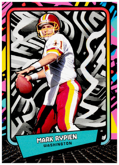 2026 Panini Decades 90s Pop Culture Mark Rypien Card Washington Redskins