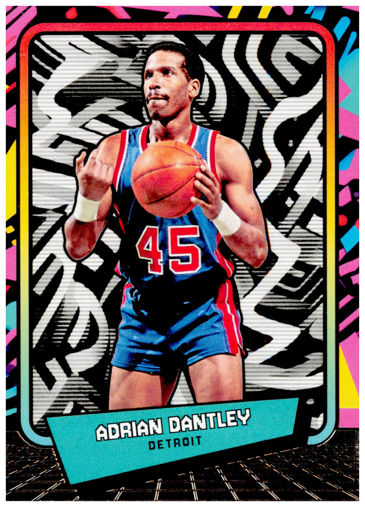 2026 Panini Decades 90s Pop Culture Adrian Dantley Card Detroit Pistons