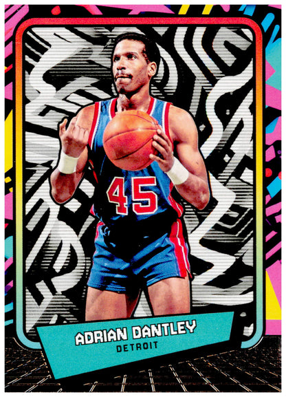 2026 Panini Decades 90s Pop Culture Adrian Dantley Card Detroit Pistons