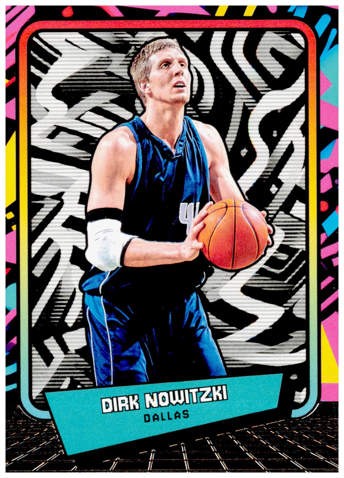 2026 Panini Decades 90s Pop Culture Dirk Nowitzki Card Dallas Mavericks