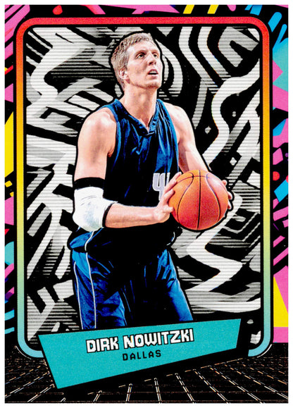2026 Panini Decades 90s Pop Culture Dirk Nowitzki Card Dallas Mavericks