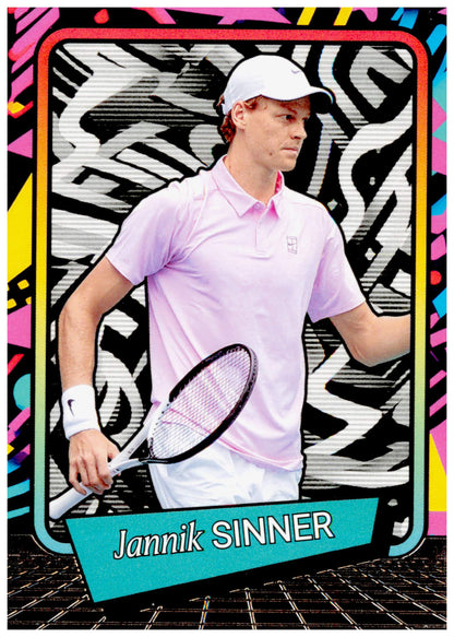 2026 Panini Decades 90s Pop Culture Jannik Sinner Card Cleveland Indians