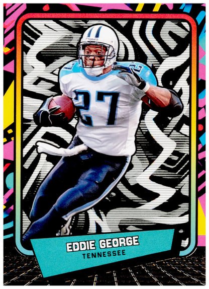 2026 Panini Decades 90s Pop Culture Eddie George Card Tennessee Titans