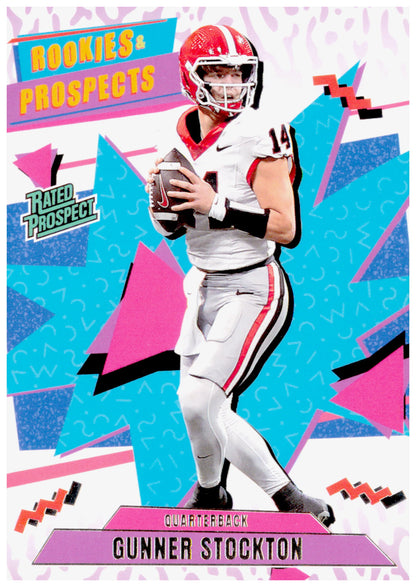 2026 Panini Decades 90s Pop Culture Gunner Stockton Card Georgia Bulldogs