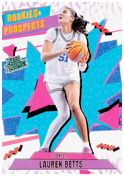 2026 Panini Decades 90s Pop Culture Lauren Betts Card UCLA Bruins