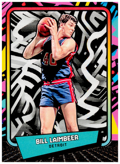 2026 Panini Decades 90s Pop Culture Bill Laimbeer Card Detroit Pistons