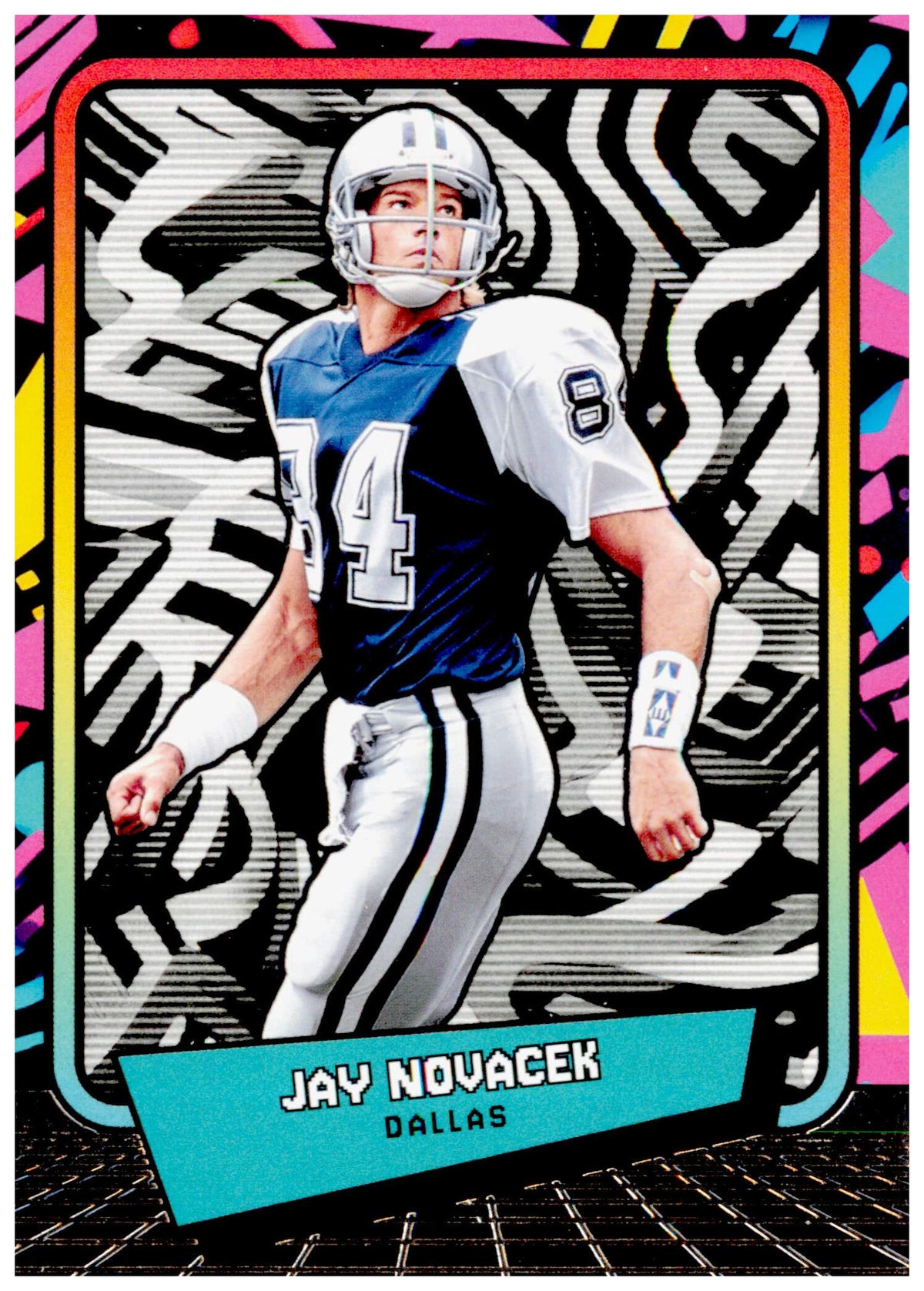 2026 Panini Decades 90s Pop Culture Jay Novacek Card Dallas Cowboys