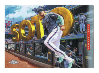 2026 Topps Chrome Juan Soto Card Perspectives New York Mets