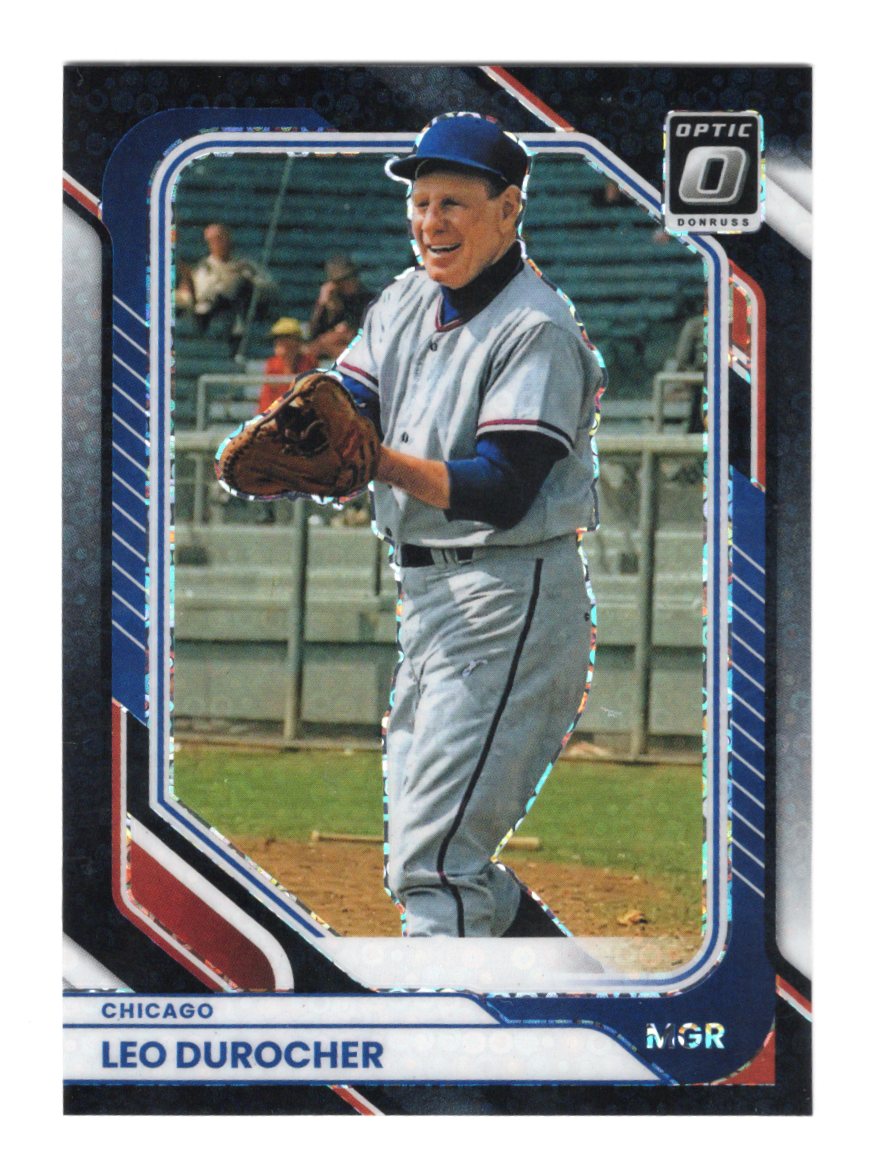 2026 Donruss Leo Durocher Card Optic Circles Chicago Cubs