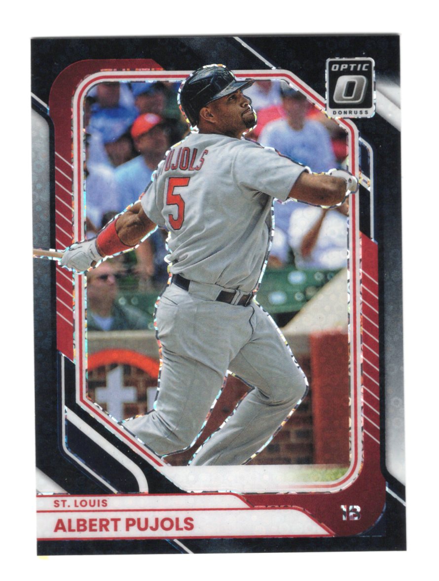 2026 Donruss Albert Pujols Card Optic Circles St. Louis Cardinals