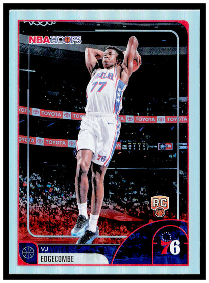 2025-26 Hoops VJ Edgecombe Card RC Philadelphia 76ers