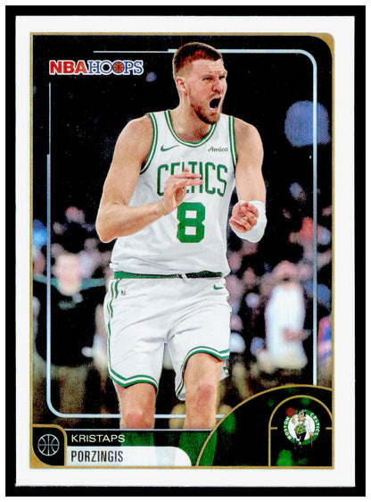 2025-26 Hoops Kristaps Porzingis Card Boston Celtics