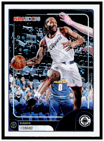 2025-26 Hoops Kawhi Leonard Card Los Angeles Clippers