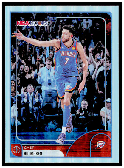2025-26 Hoops Chet Holmgren Card Oklahoma City Thunder