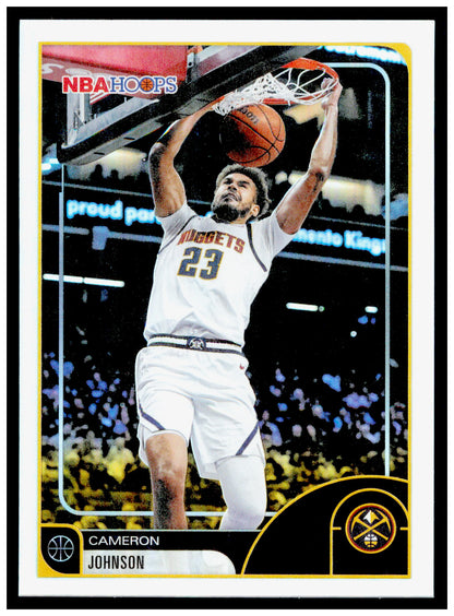2025-26 Hoops Cameron Johnson Card Denver Nuggets