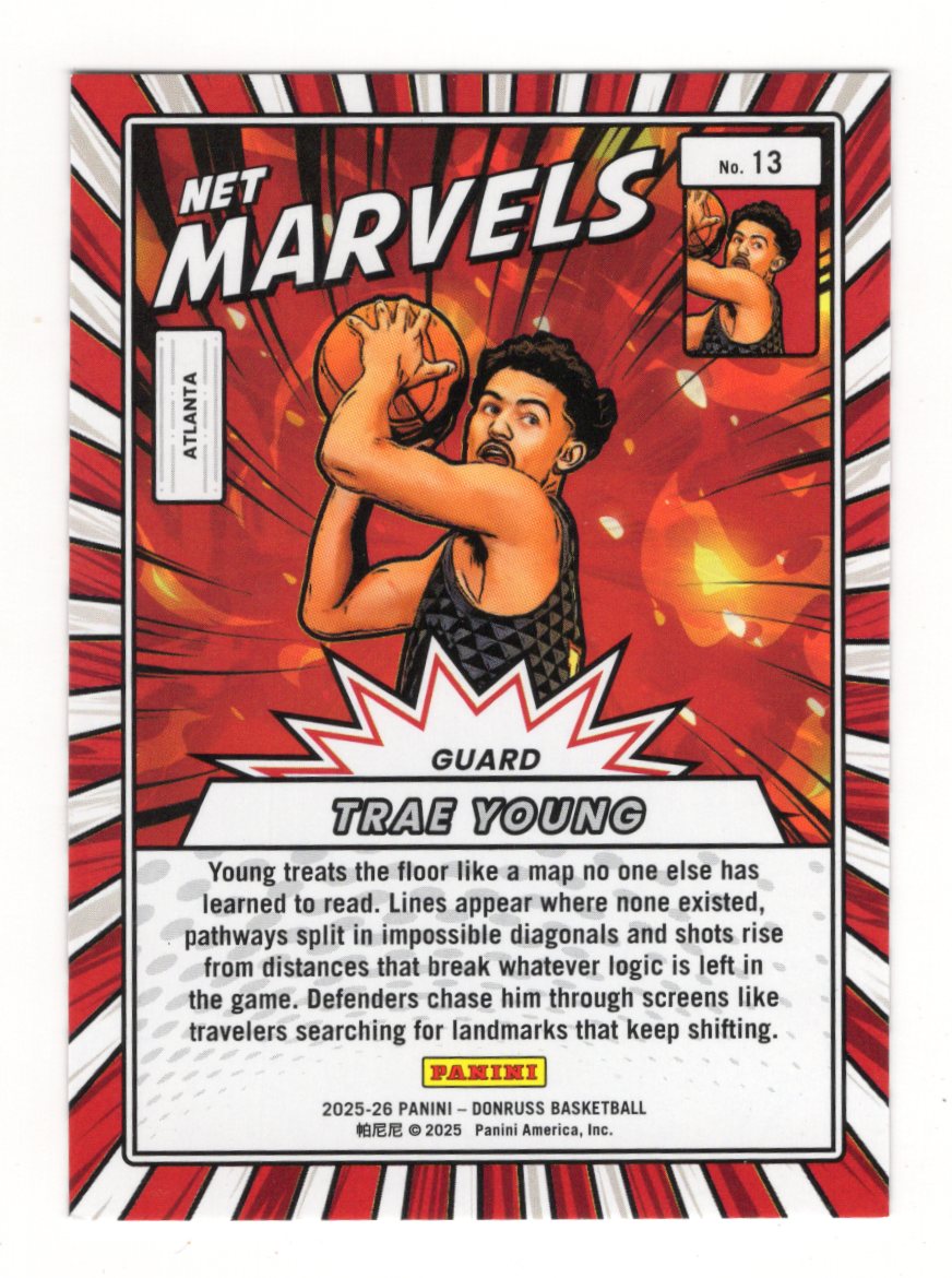 2025-26 Donruss Hugo Gonzalez Card Net Marvels  Boston Celtics