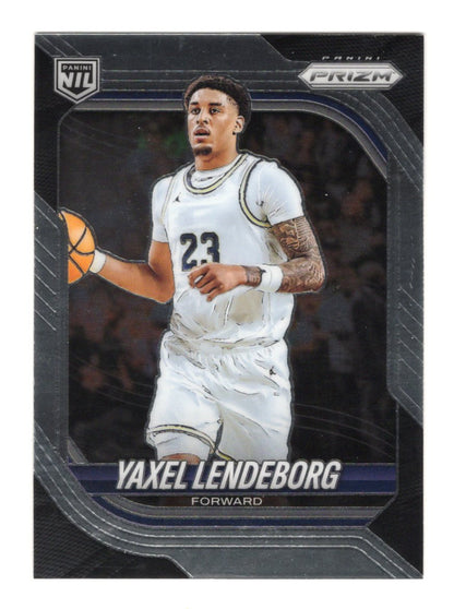 2025-26 Panini Prizm Yaxel Lendeborg Card Michigan Wolverines