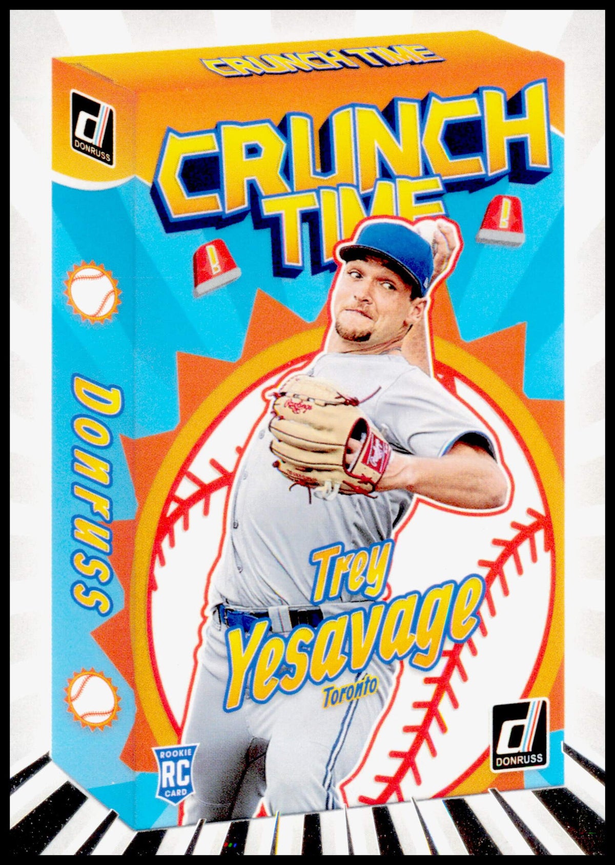 2026 Donruss Trey Yesavage Card Crunch Time Toronto Blue Jays