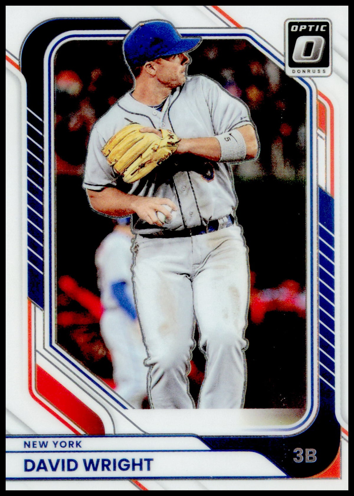 2026 Donruss David Wright Card Optic Holo New York Mets