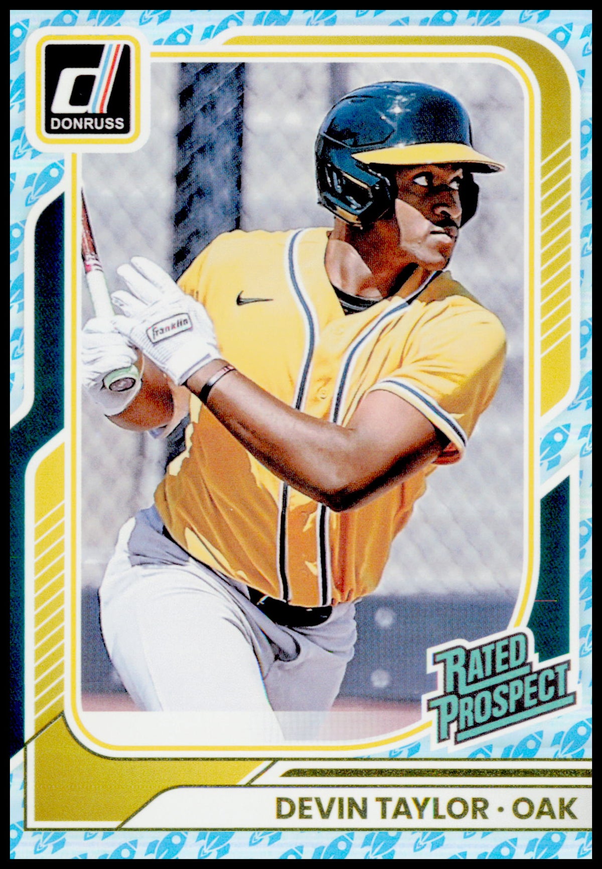 2026 Donruss Devin Taylor Card Rockets Athletics