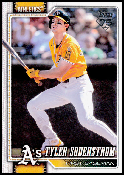 2026 Topps Tyler Soderstrom Card Athletics
